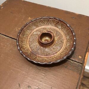 Vintage Six Nations Pottery Candle holder